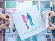 Best Board Games for Couples Fog of Love board game for couple in play.