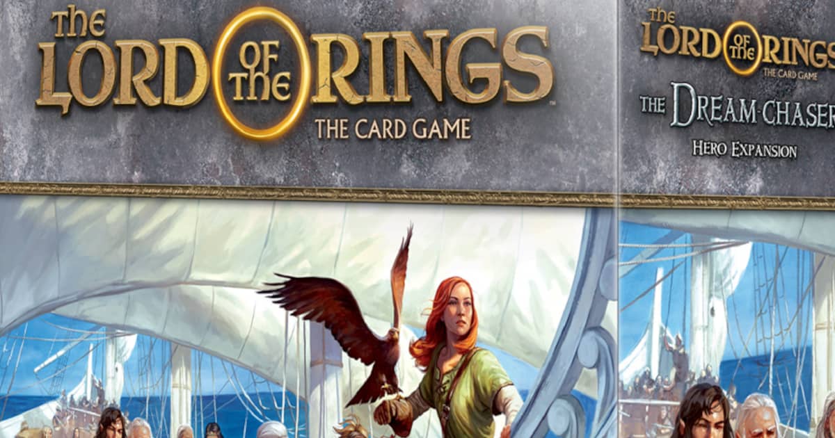 Fantasy Flight Games' repacked LOTR: The Card Game expansion.