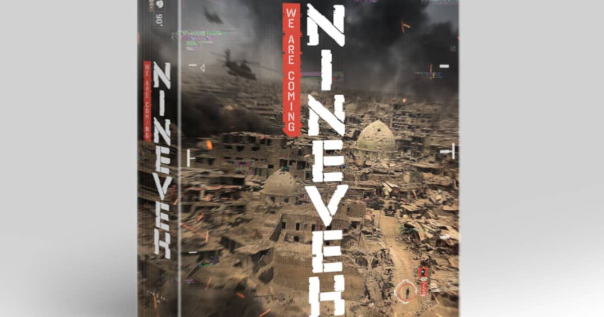 The cover art for Nineveh Board Game by Nuts! Publishing.