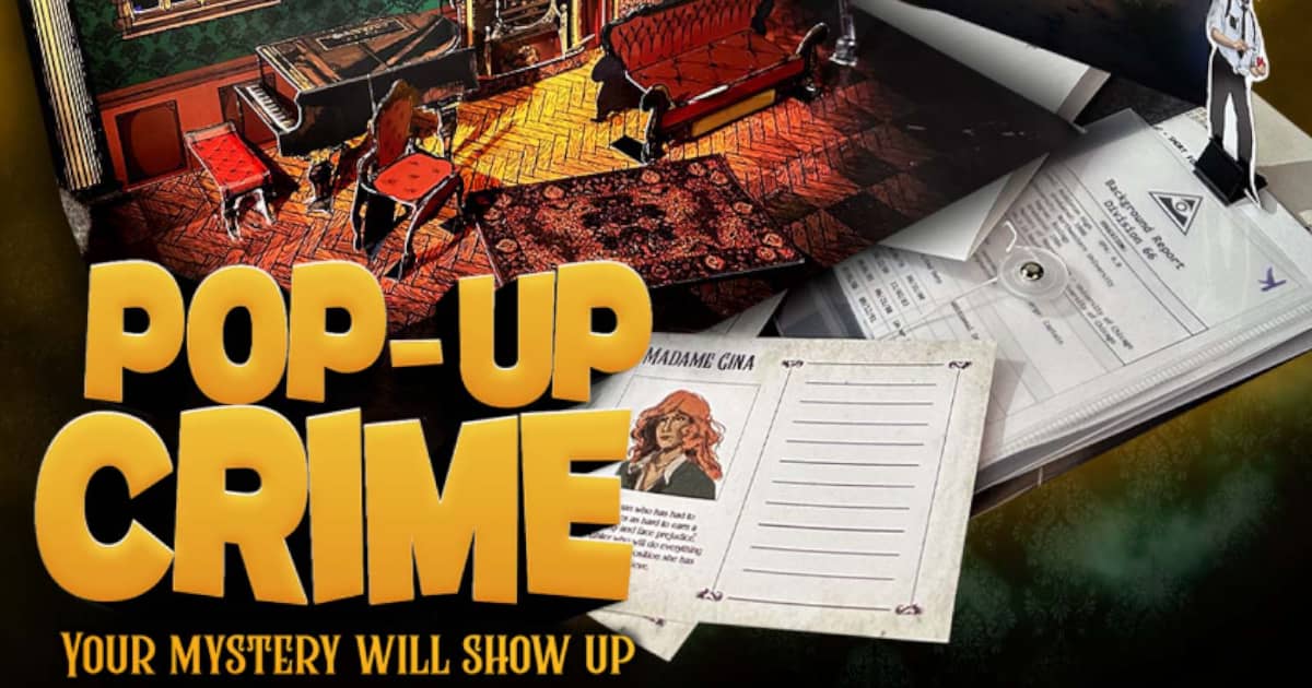 Key Enigma's Pop-up Crime Game.