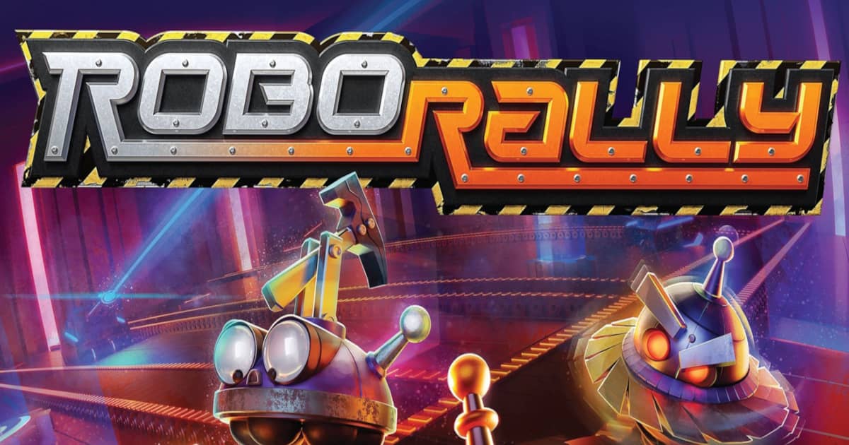 Robo Rally's board game cover and art.