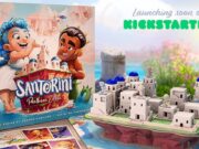 Roxley Games Set to Launch Santorini Pantheon Kickstarter Santorini Kickstarter Pantheon.