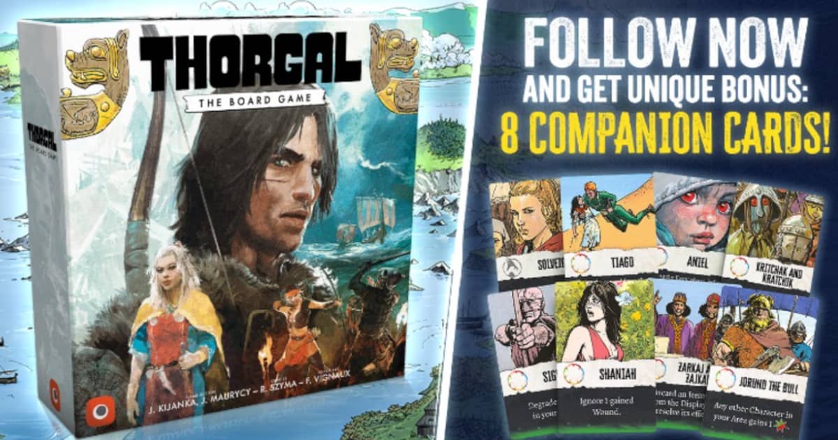 Thorgal Gamefound campaign by Portal Games.