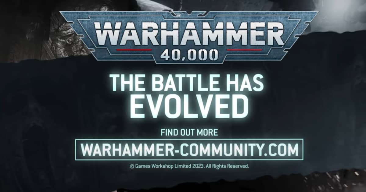 Warhammer 40K 10th edition.