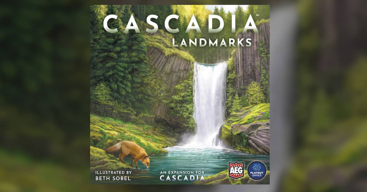 Cascadia Landmarks expansion cover.