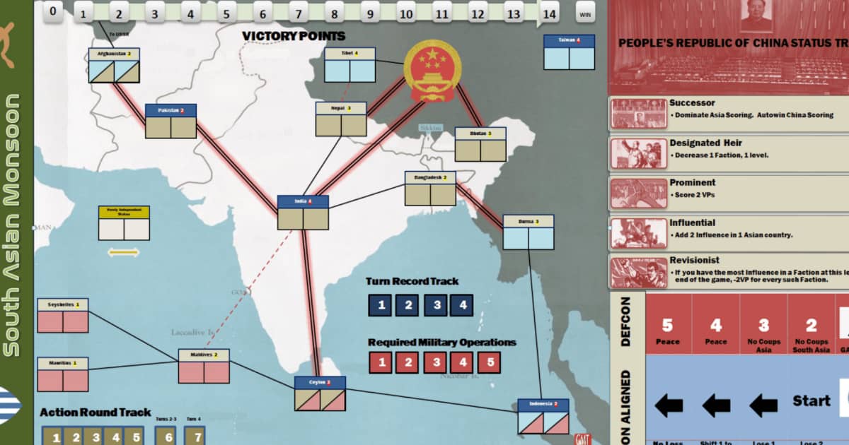 GMT Games and South China Monsoon