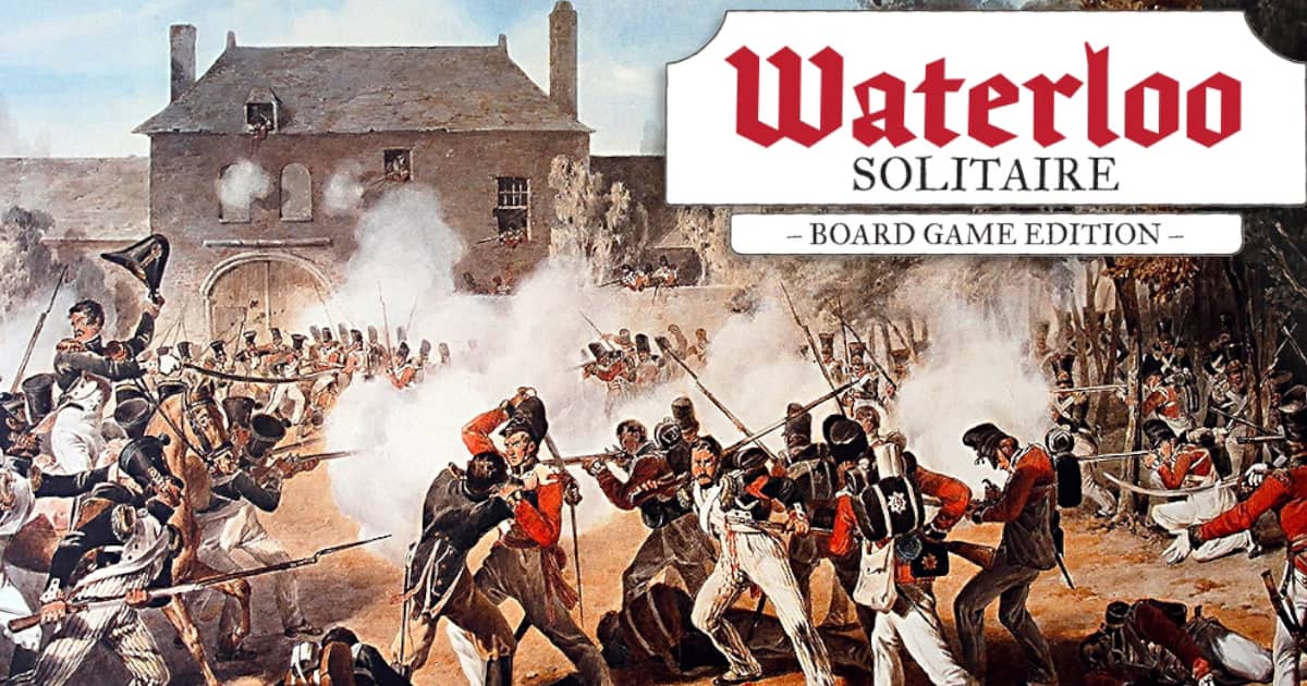 Worthington Publishing's Waterloo Solitaire Board Game