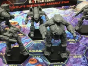 Catalyst Game Labs Launches Dedicated Board Game Division BattleTech Mecenaries miniatures.