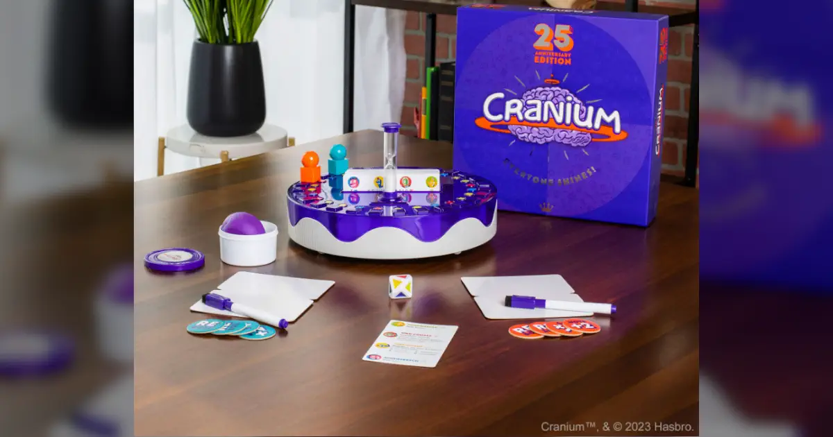 The 25th anniversary edition of Hasbro's Cranium