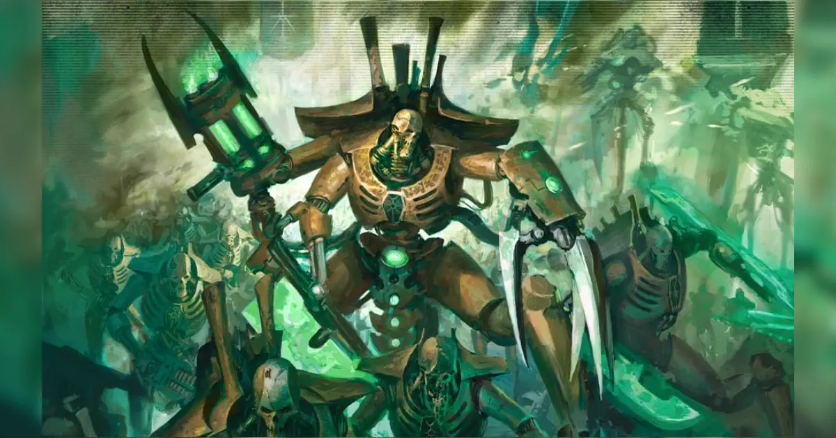 Necrons army focus by Games Workshop