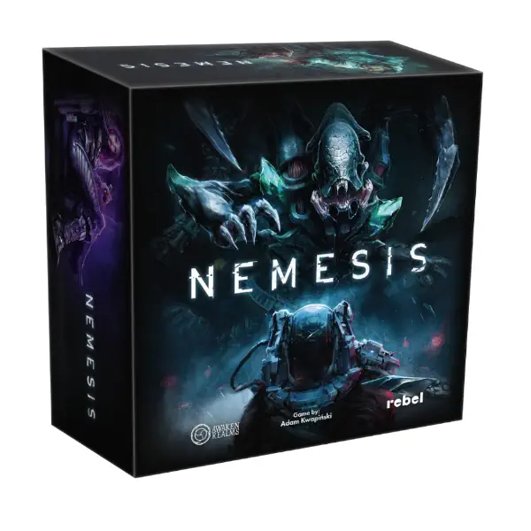 Nemesis board game box.