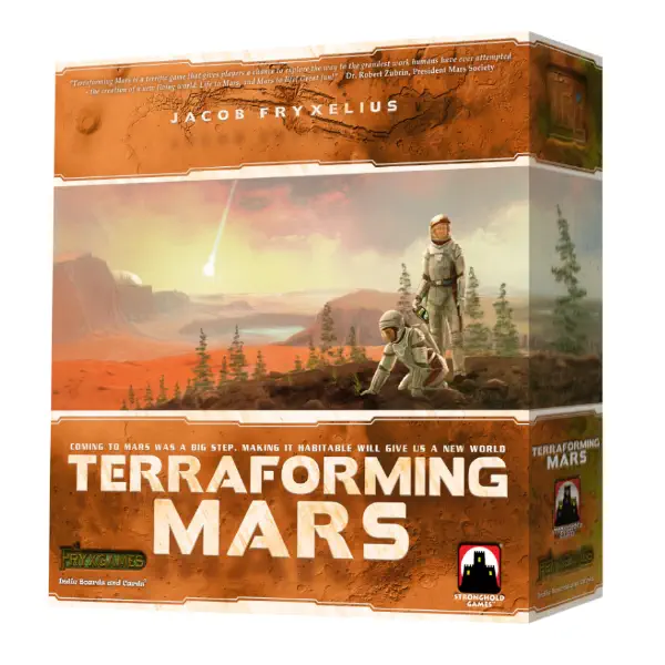 Terraforming Mars board game.