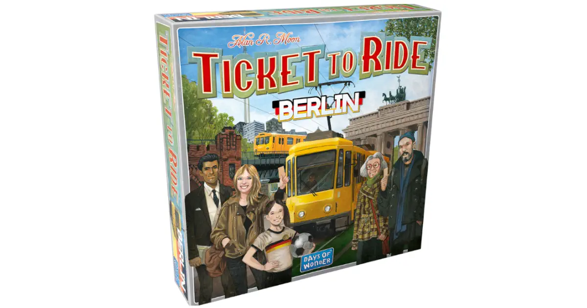 Ticket to Ride: Berlin box cover.