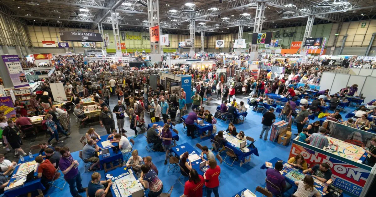 UK Games Expo gaming expo floor