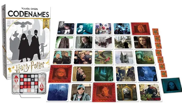 The Op's Harry Potter Codenames board game.