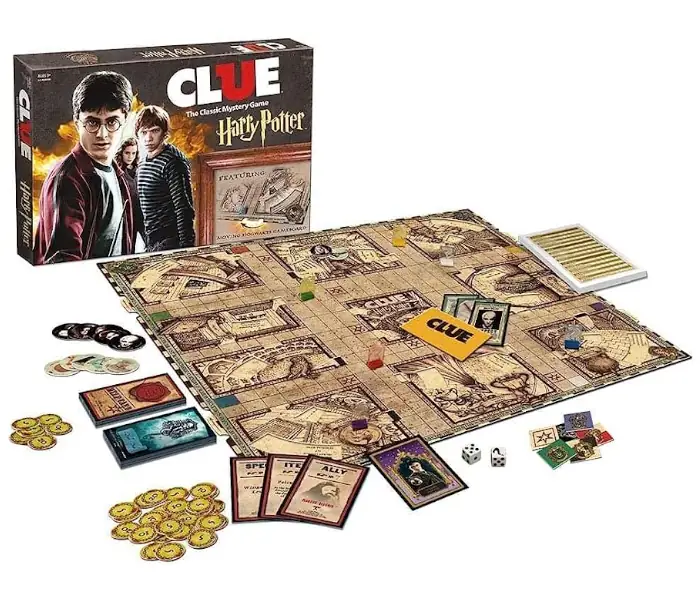 Harry Potter's Clue board game.
