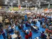 UKGE 2023 Smashes Attendance Records with 32,000 Unique Visitors UKGE's expo floor.