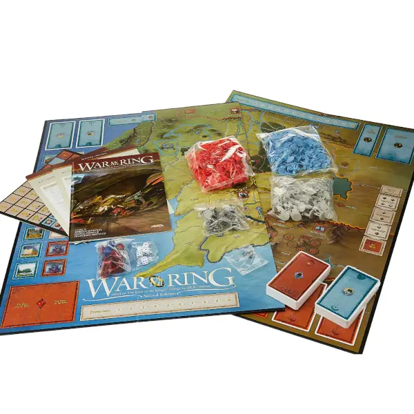 War of the Ring components and map