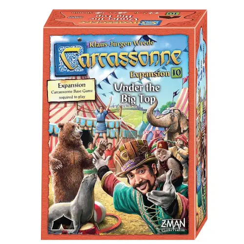 Under the Big Top Carcassonne expansion
