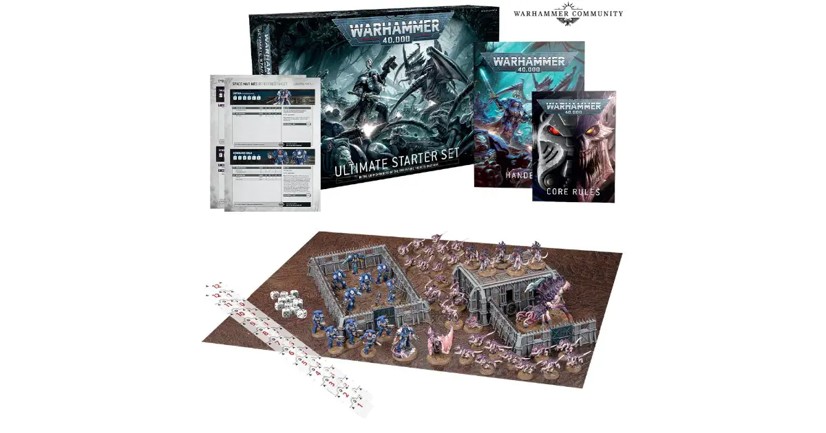 40K 10th Edition STARTER SETS REVEALED - Warhammer 40K Introductory Set, Starter  Set + Ultimate Set 