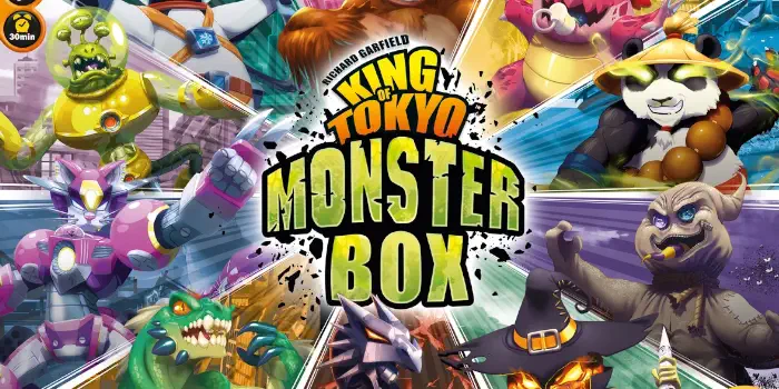 KIng of Tokyo's Monster Box big box board game.
