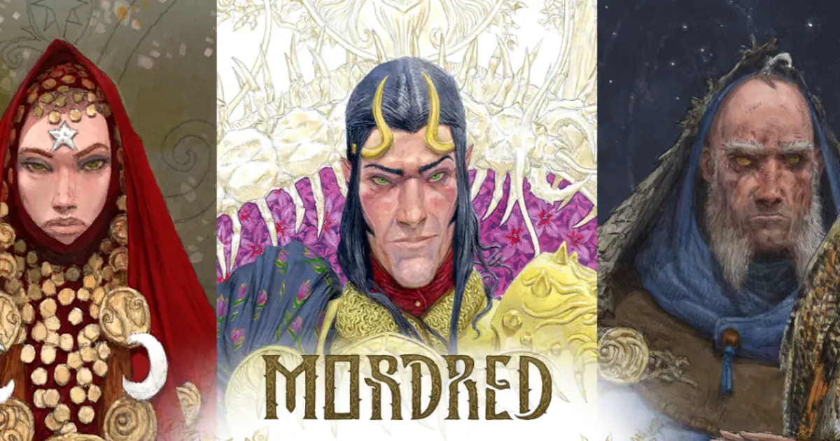 CMON's Mordred board game upcoming on Kickstarter