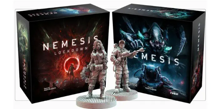 Awaken Realms' Nemesis board games.