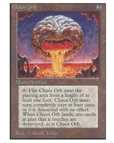 Chaos Orb MTG card