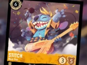Best Disney Lorcana Cards Disney Lorcana's Stitch charcter.