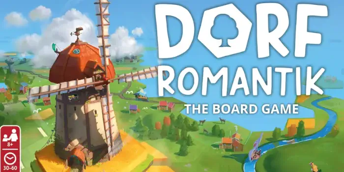 Dorfromantik's board game cover and box art.