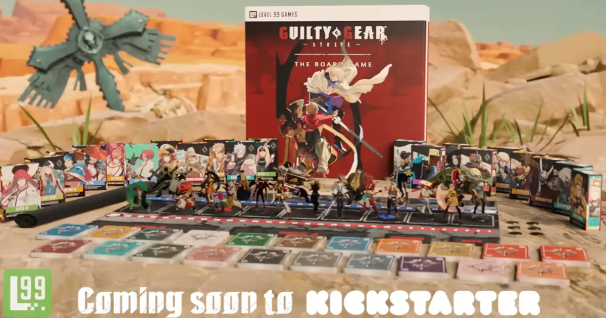 Level 99's Guilty Gear Strive board game adaptation.
