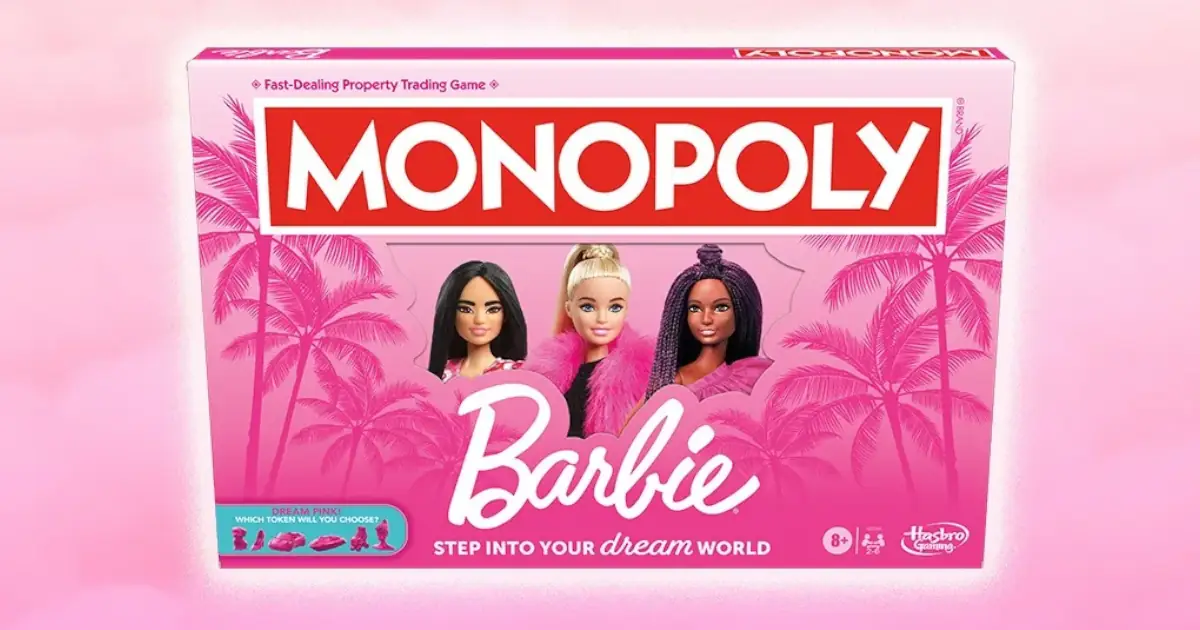 Hasbro's Monpoly Barbie