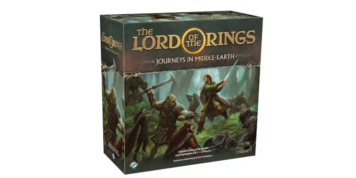 The Lord of the Rings Journeys in the Middle-earth box set for the app-driven board game.