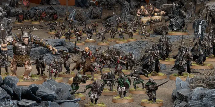Games Workshop's Middle-earth battle game set in the Lotr Universe - the Battle of Osgiliath.