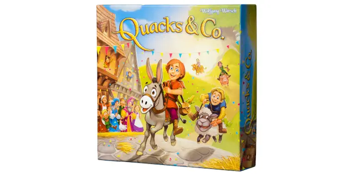 Schmidt Spiele's Quacks & Co. board game.