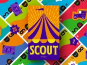 Best Board Games 2022 Oink Games' SCOUT board game, one of the best games of 2022.