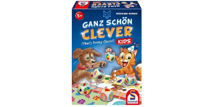 So Clever, Kids' board game - German version.