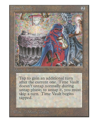 Time Vault Mono Artifact MTG card