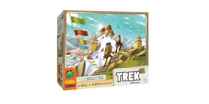 Pandasaurus' Trek 12: Himalaya board game box.