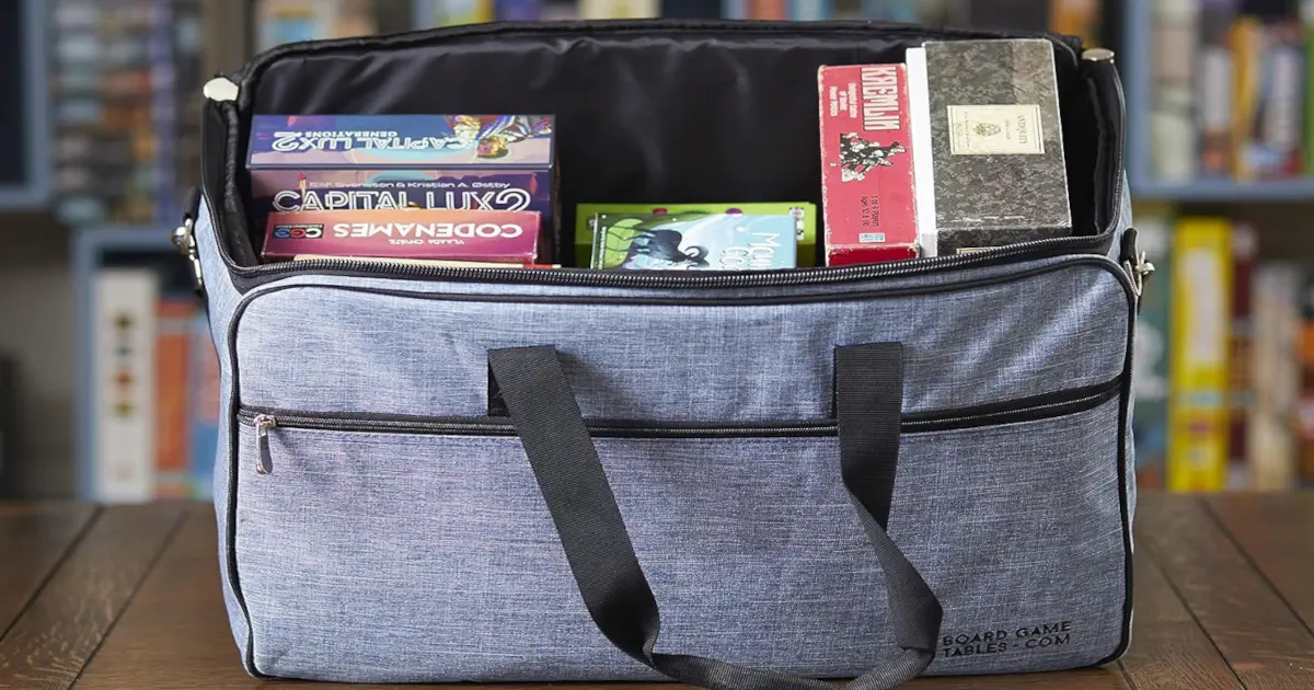 Board Game Tables.com's example bag.