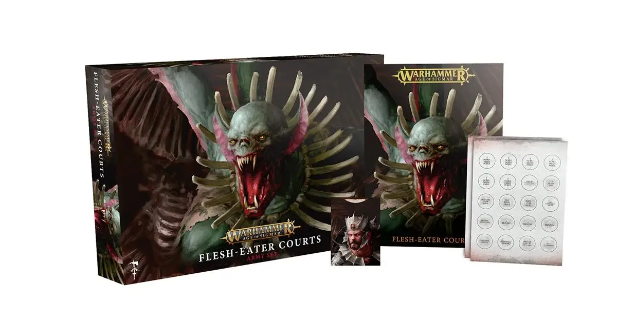 Flesh-eater Courts new Age of Sigmar box