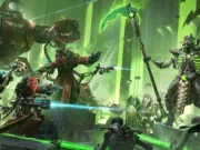 New Combat Patrol: Adeptus Mechanicus and Necrons in Preorder Necrons versus Adeptus Mechanicus caught in a battle in Warhammer 40K.