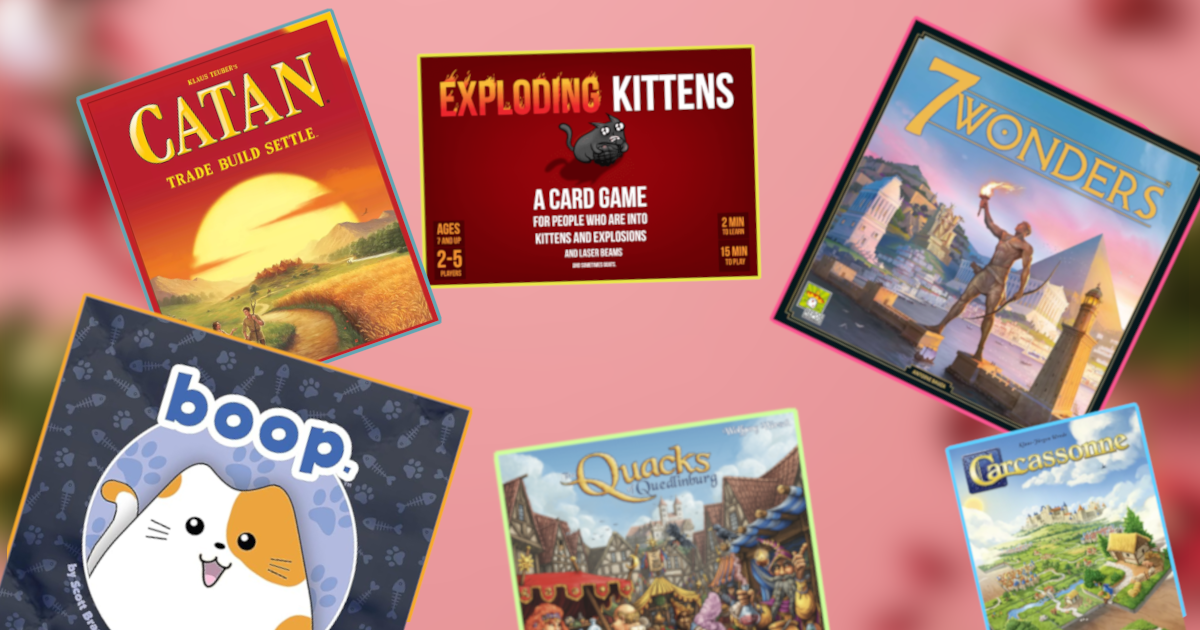 A list of Christmas board games to try, either as additions to your own collection or as gift to your friends and family!