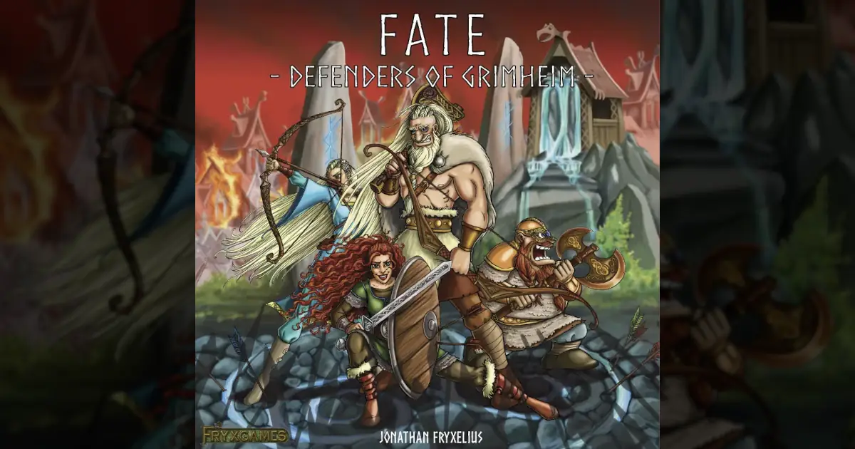 FryxGames' upcoming Fate wargame.