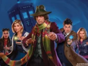 Magic The Gathering Gifts Magic: The Gathering Doctor Who cover art, a collaboration between BBC and Wizards of the Coast.
