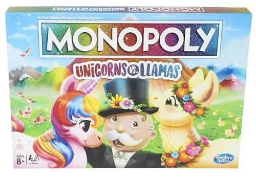 Monopoly Unicorns vs Llamas