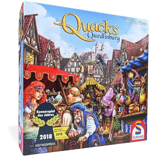 Quacks of Quedlinburg's board game.