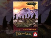 Carcassonne Designer to Create a New LotR Game Schmidt Spiele's The Ring Bearer board game box design.