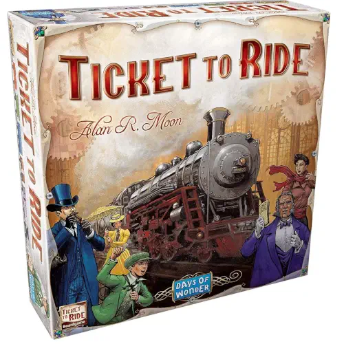 Ticket to Ride's original Days of Wonder game based in North America