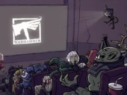 Amazon and Games Workshop Confirm They Will Bring Warhammer to TV TV Warhammer Community art announcing the upcoming Warhammer TV series or movie, or both.